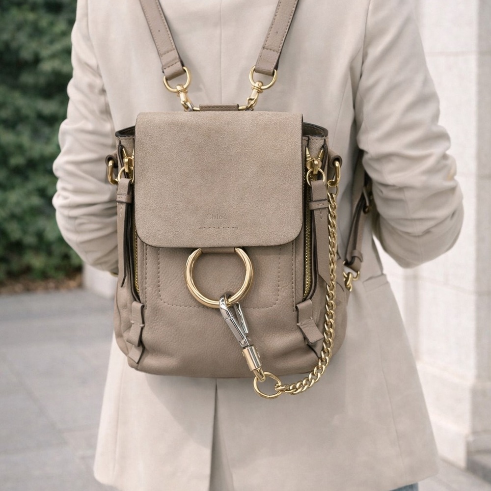 CHLOE Faye mini backpack